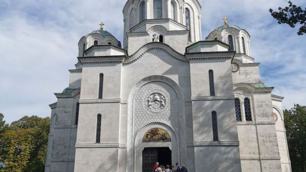 crkva Svetog Đorđa i mauzolej dinastije Karađorđević Oplenac Topola