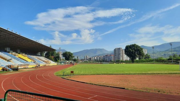 atletski stadion Kamberovića polje Zenica