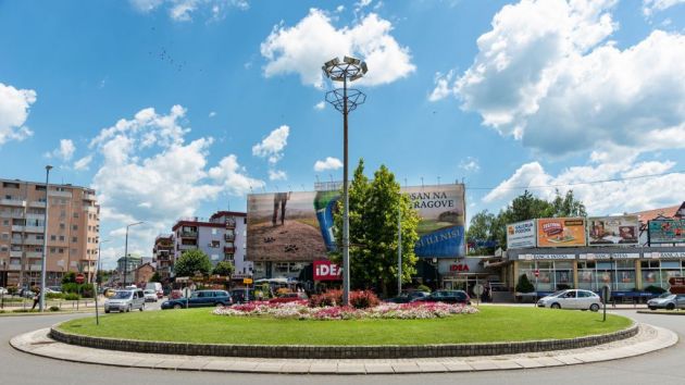 Trg Vuka Karadžića Loznica